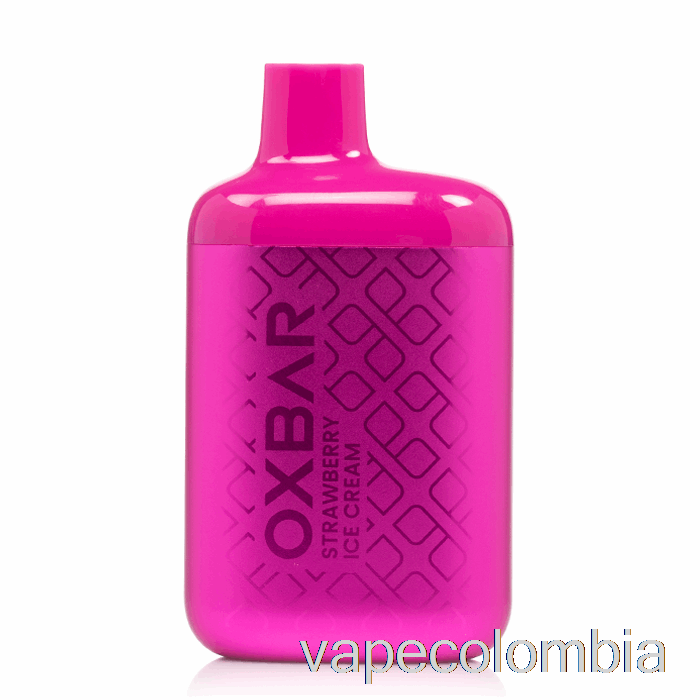 Vape Desechable Oxbar The Fox 7000 Helado De Fresa Desechable